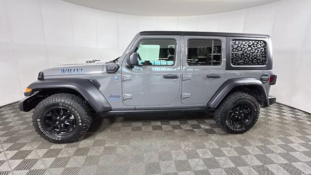 2023 Sting-Gray Clearcoat Jeep Wrangler Base 4xe 4X4 SUV
