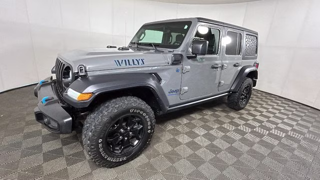 2023 Sting-Gray Clearcoat Jeep Wrangler Base 4xe 4X4 SUV