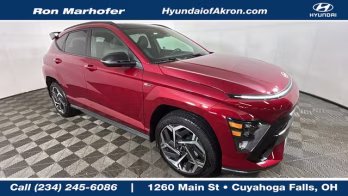 2025 Ultimate Red Metallic Hyundai Kona N Line AWD SUV