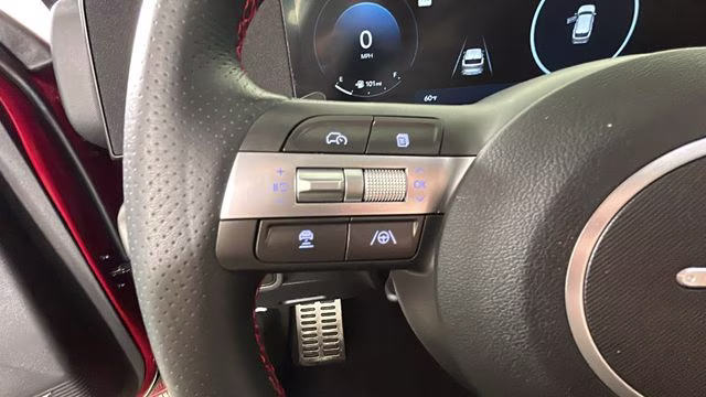 2025 Ultimate Red Metallic Hyundai Kona N Line AWD SUV