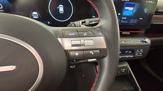 2025 Ultimate Red Metallic Hyundai Kona N Line AWD SUV