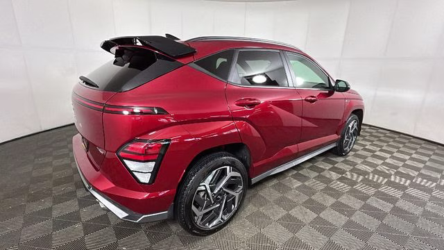 2025 Ultimate Red Metallic Hyundai Kona N Line AWD SUV