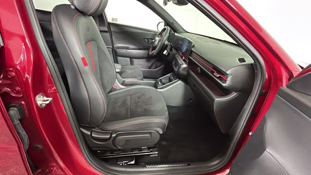 2025 Ultimate Red Metallic Hyundai Kona N Line AWD SUV