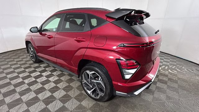 2025 Ultimate Red Metallic Hyundai Kona N Line AWD SUV