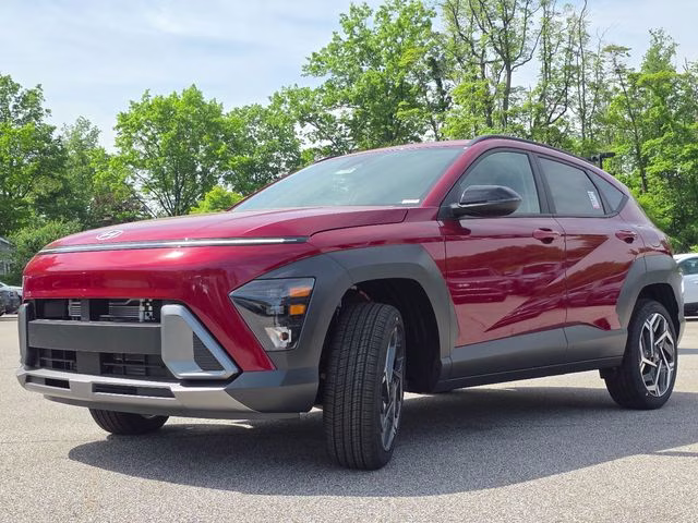 2026 Ultimate Red Metallic Hyundai Kona SEL Premium AWD SUV