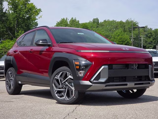 2026 Ultimate Red Metallic Hyundai Kona SEL Premium AWD SUV