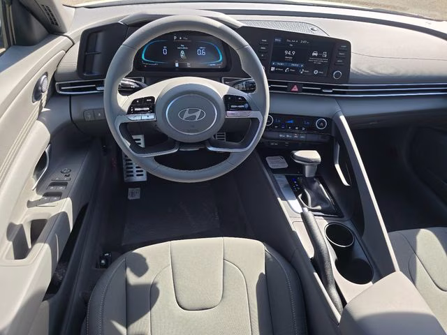 2026 Serenity White Pearl Hyundai Elantra SEL Sport FWD Sedan