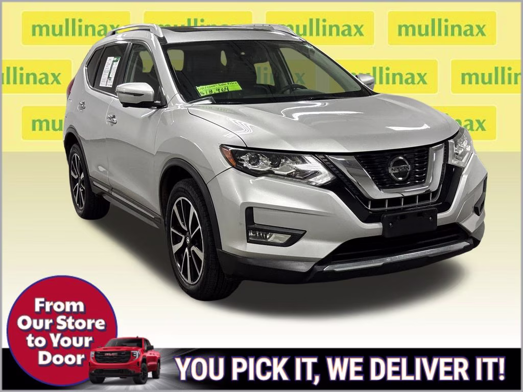 2019 Brilliant Silver Metallic Nissan Rogue SL AWD SUV