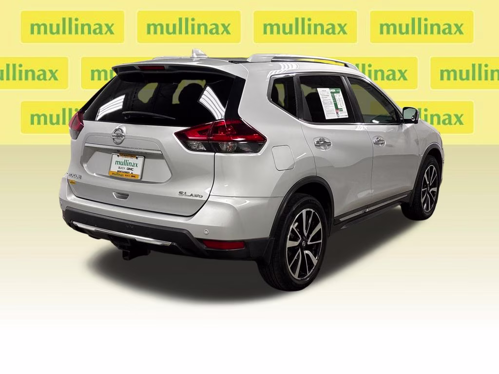 2019 Brilliant Silver Metallic Nissan Rogue SL AWD SUV