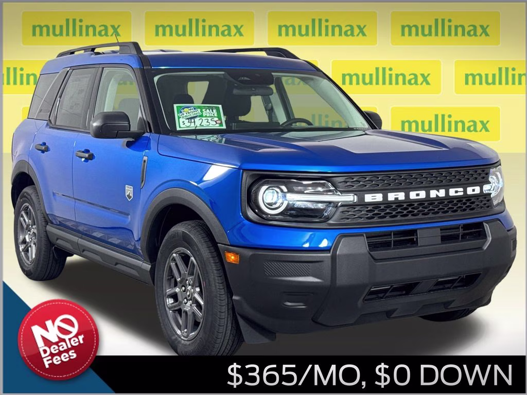 2026 Velocity Blue Metallic Ford Bronco Sport Big Bend 4X4 SUV