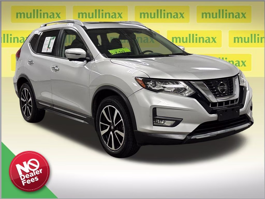 2019 Brilliant Silver Metallic Nissan Rogue SL AWD SUV
