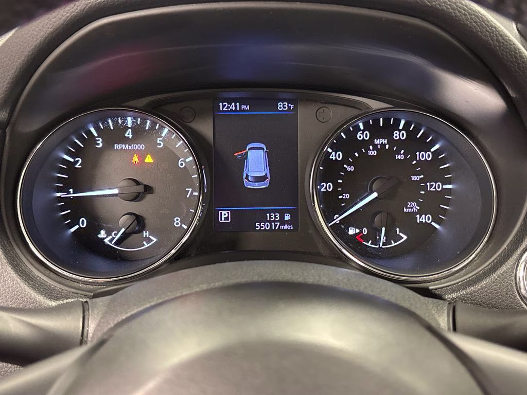2019 Brilliant Silver Metallic Nissan Rogue SL AWD SUV