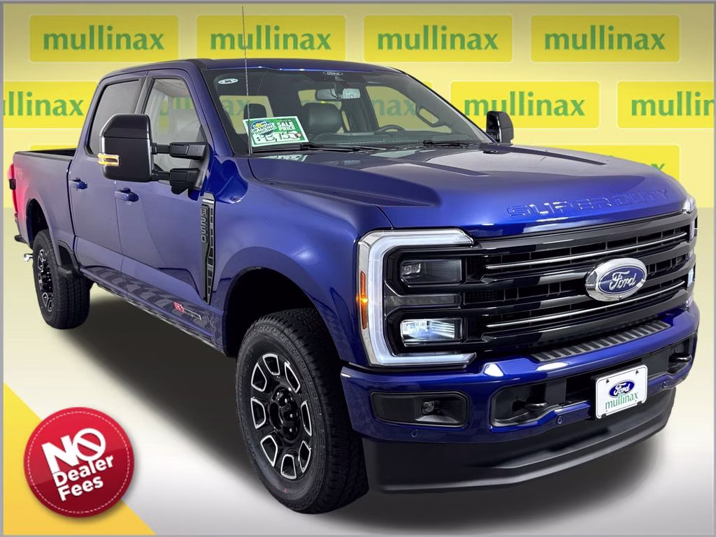 2026 Argon Blue Metallic Ford Super Duty F-250 SRW Platinum 4X4 Truck