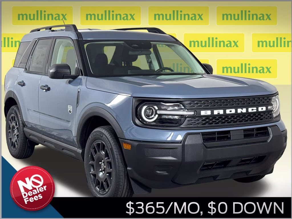 2026 Azure Gray Metallic Tri-Coat Ford Bronco Sport Big Bend 4X4 SUV