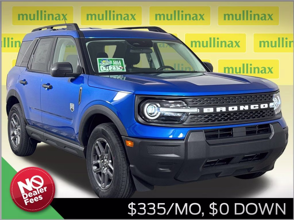 2026 Velocity Blue Metallic Ford Bronco Sport Big Bend 4X4 SUV