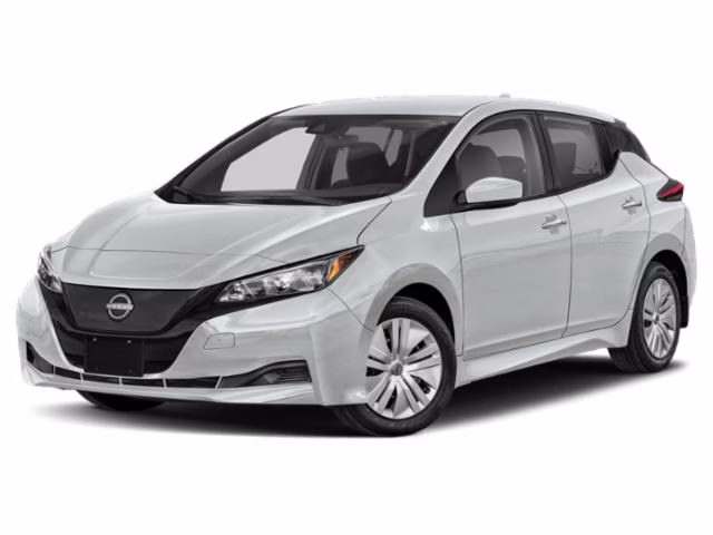 2024 Brilliant Silver Metallic Nissan LEAF S FWD Hatchback