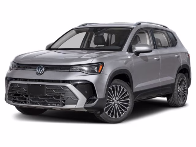 2025 Silver Volkswagen Taos 1.5T SE AWD SUV