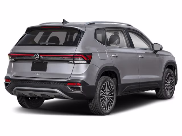 2025 Silver Volkswagen Taos 1.5T SE AWD SUV