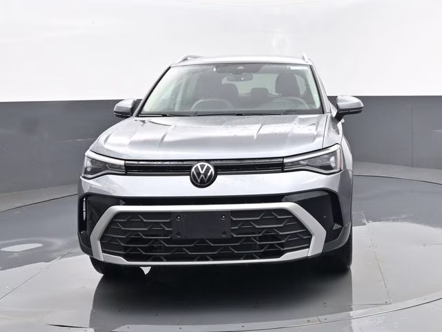 2025 Silver Volkswagen Taos 1.5T SE AWD SUV