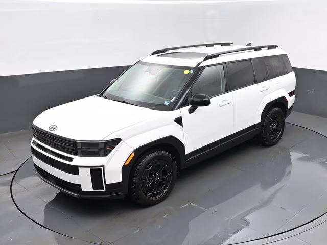 2024 Serenity White Hyundai Santa Fe XRT AWD SUV