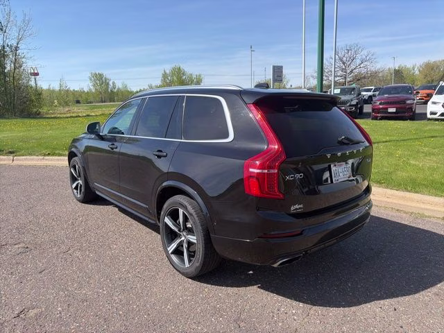 2016 Black Volvo XC90 T6 R-Design AWD SUV