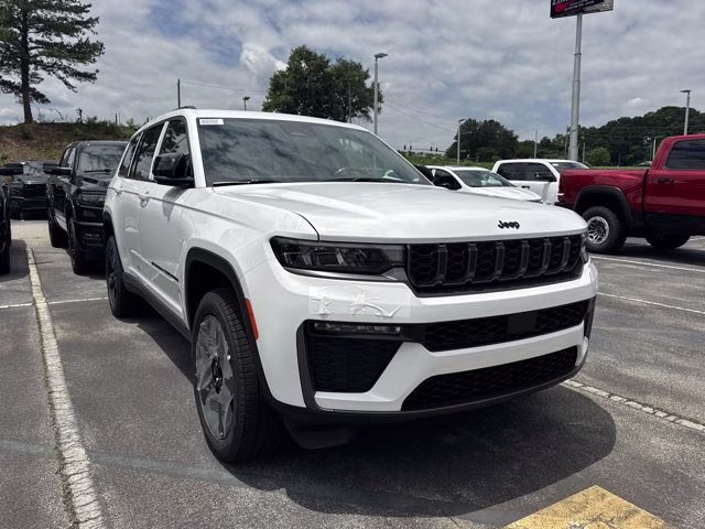 2026 Bright White Clearcoat Jeep Grand Cherokee L Limited RWD SUV