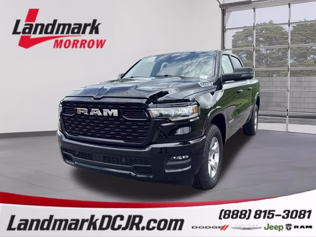 2026 Diamond Black Crystal Pearlcoat Ram 1500 Big Horn RWD Truck