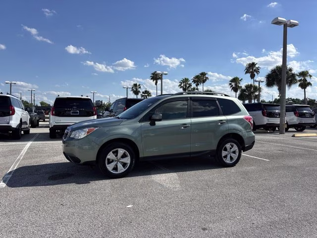 2016 Jasmine Green Metallic Subaru Forester 2.5i Premium AWD SUV