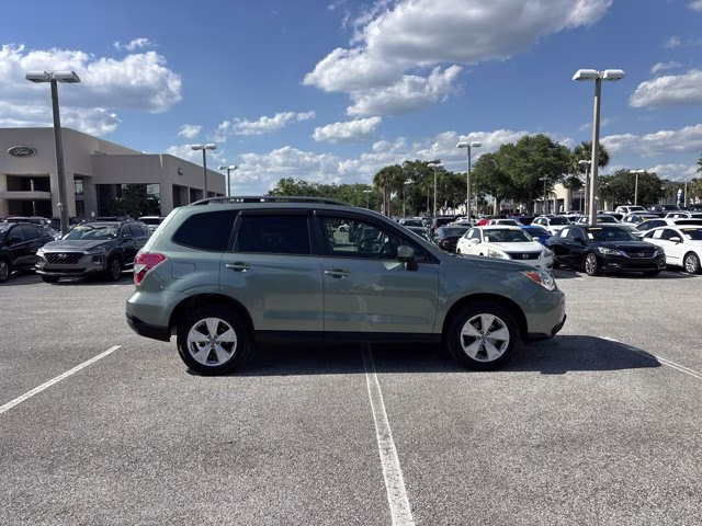 2016 Jasmine Green Metallic Subaru Forester 2.5i Premium AWD SUV