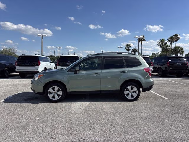 2016 Jasmine Green Metallic Subaru Forester 2.5i Premium AWD SUV