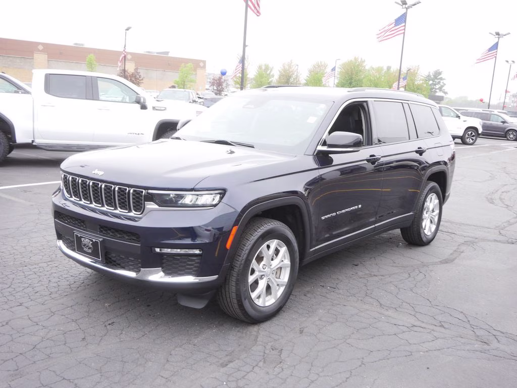 2024 Midnight Sky Jeep Grand Cherokee L Limited w/ Trailer Tow & Alpine Audio 4X4 SUV
