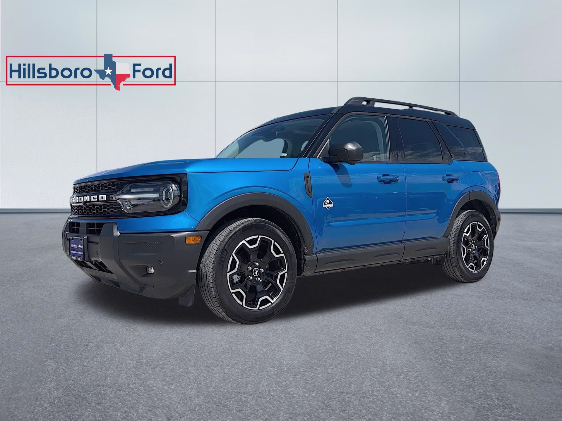 2025 Velocity Blue Metallic Ford Bronco Sport Outer Banks 4X4 SUV