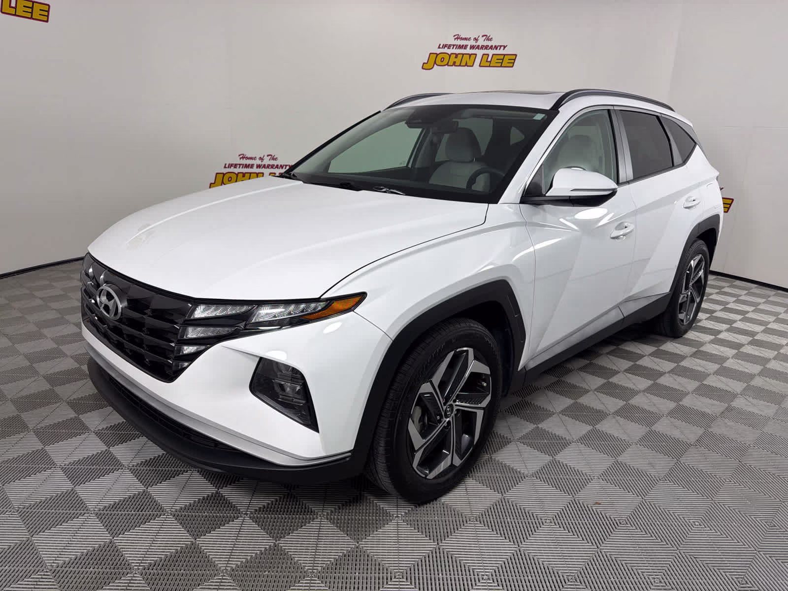 2023 Serenity White Pearl Hyundai Tucson SEL FWD SUV