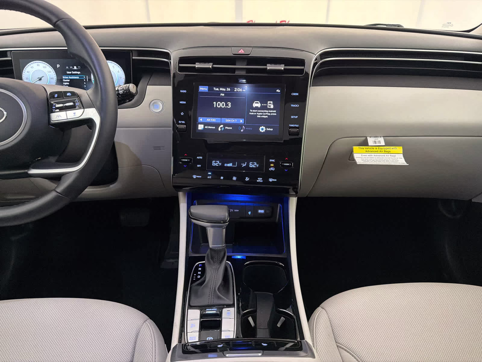 2023 Serenity White Pearl Hyundai Tucson SEL FWD SUV
