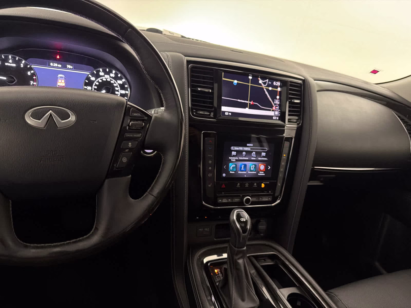2021 Liquid Platinum INFINITI QX80 LUXE 4X4 SUV
