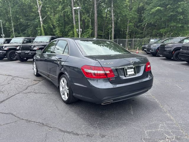 2013 Steel Gray Mercedes-Benz E-Class E350 Sedan RWD Sedan