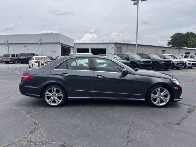 2013 Steel Gray Mercedes-Benz E-Class E350 Sedan RWD Sedan