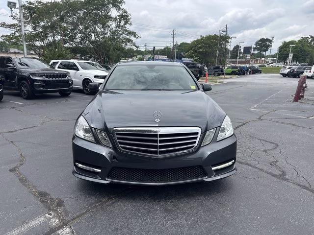 2013 Steel Gray Mercedes-Benz E-Class E350 Sedan RWD Sedan