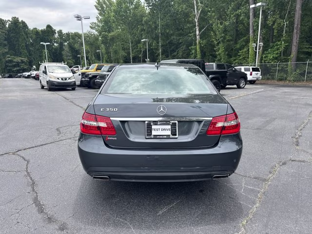 2013 Steel Gray Mercedes-Benz E-Class E350 Sedan RWD Sedan