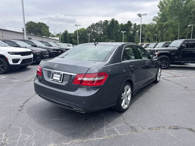 2013 Steel Gray Mercedes-Benz E-Class E350 Sedan RWD Sedan