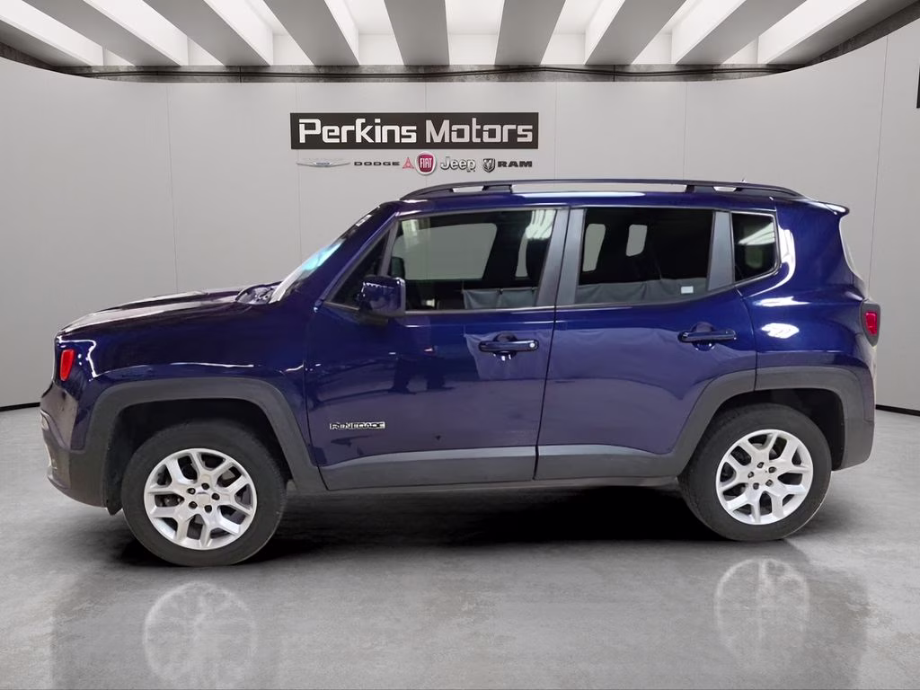 2017 Jetset Blue Jeep Renegade Latitude 4X4 SUV