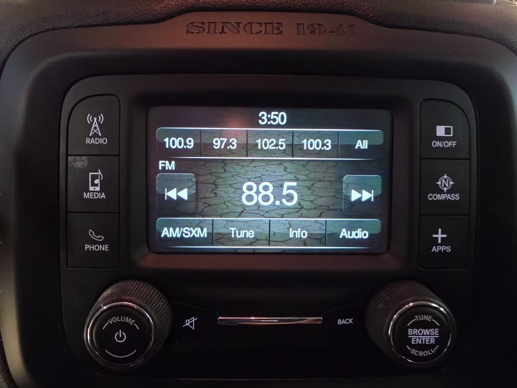 2017 Jetset Blue Jeep Renegade Latitude 4X4 SUV