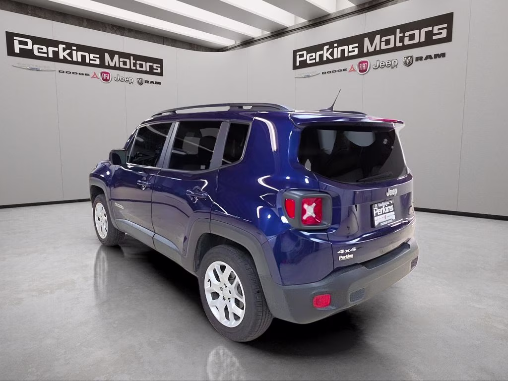 2017 Jetset Blue Jeep Renegade Latitude 4X4 SUV