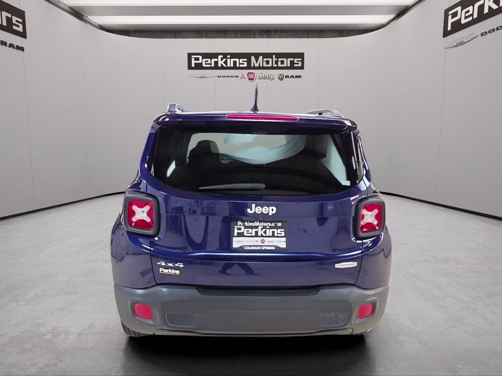 2017 Jetset Blue Jeep Renegade Latitude 4X4 SUV
