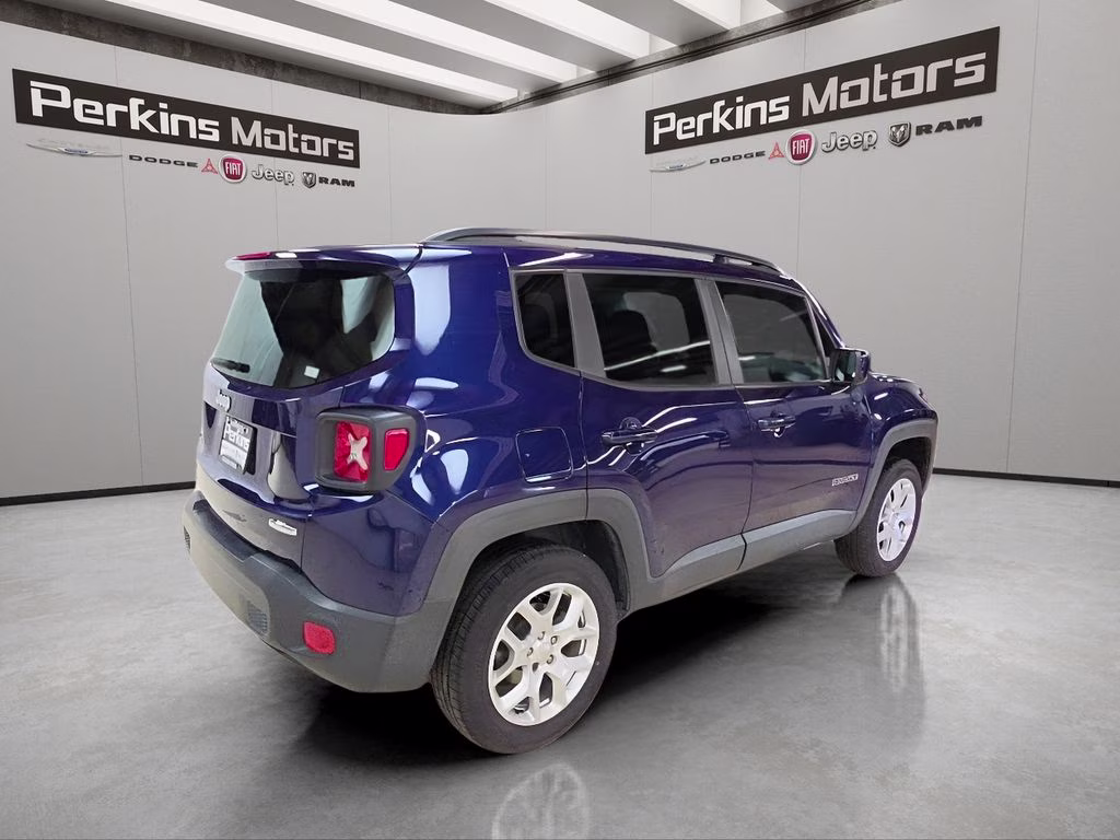2017 Jetset Blue Jeep Renegade Latitude 4X4 SUV