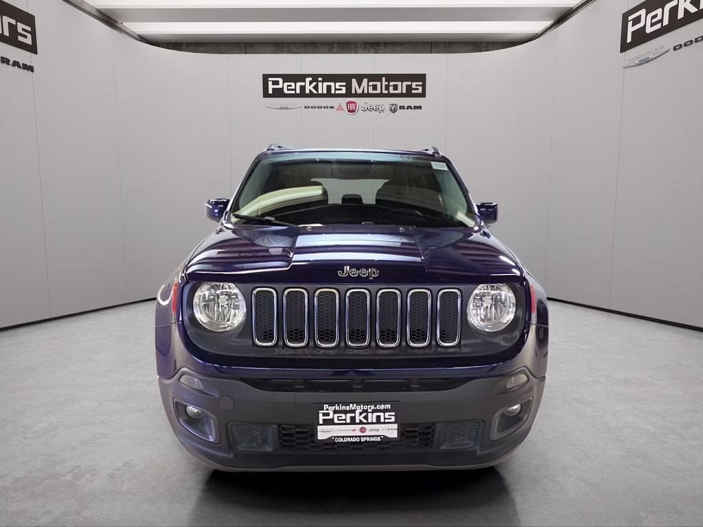 2017 Jetset Blue Jeep Renegade Latitude 4X4 SUV