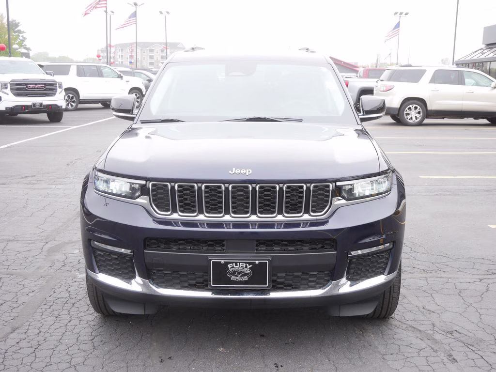 2024 Midnight Sky Jeep Grand Cherokee L Limited w/ Trailer Tow & Alpine Audio 4X4 SUV