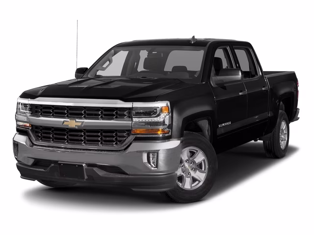 2017 Black Chevrolet Silverado 1500 LT Z71 4X4 Truck