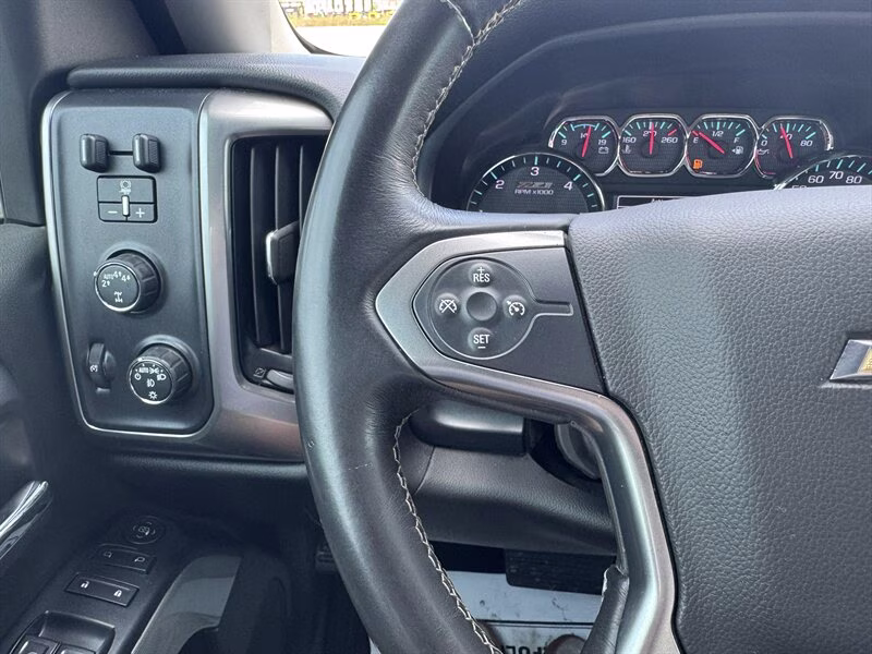 2017 Black Chevrolet Silverado 1500 LT Z71 4X4 Truck