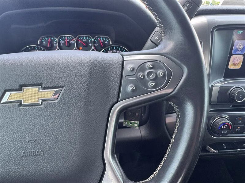 2017 Black Chevrolet Silverado 1500 LT Z71 4X4 Truck